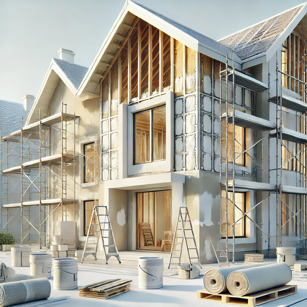 Rénovation globale d'une maison